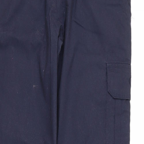 Scout Shops Womens Blue   Cargo Trousers Size 10 L30 in