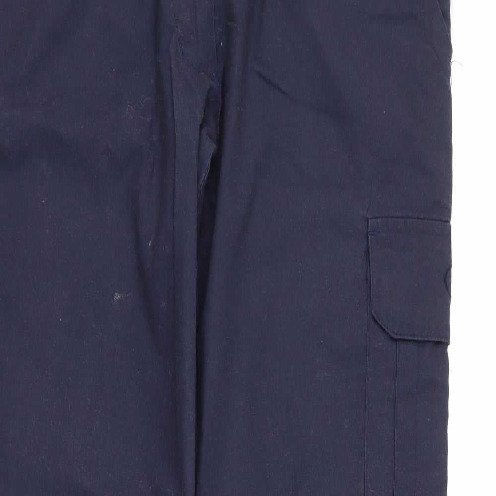 Scout Shops Womens Blue   Cargo Trousers Size 10 L30 in
