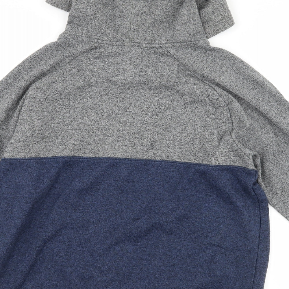 Converse Boys Grey   Full Zip Hoodie Size 10-11 Years