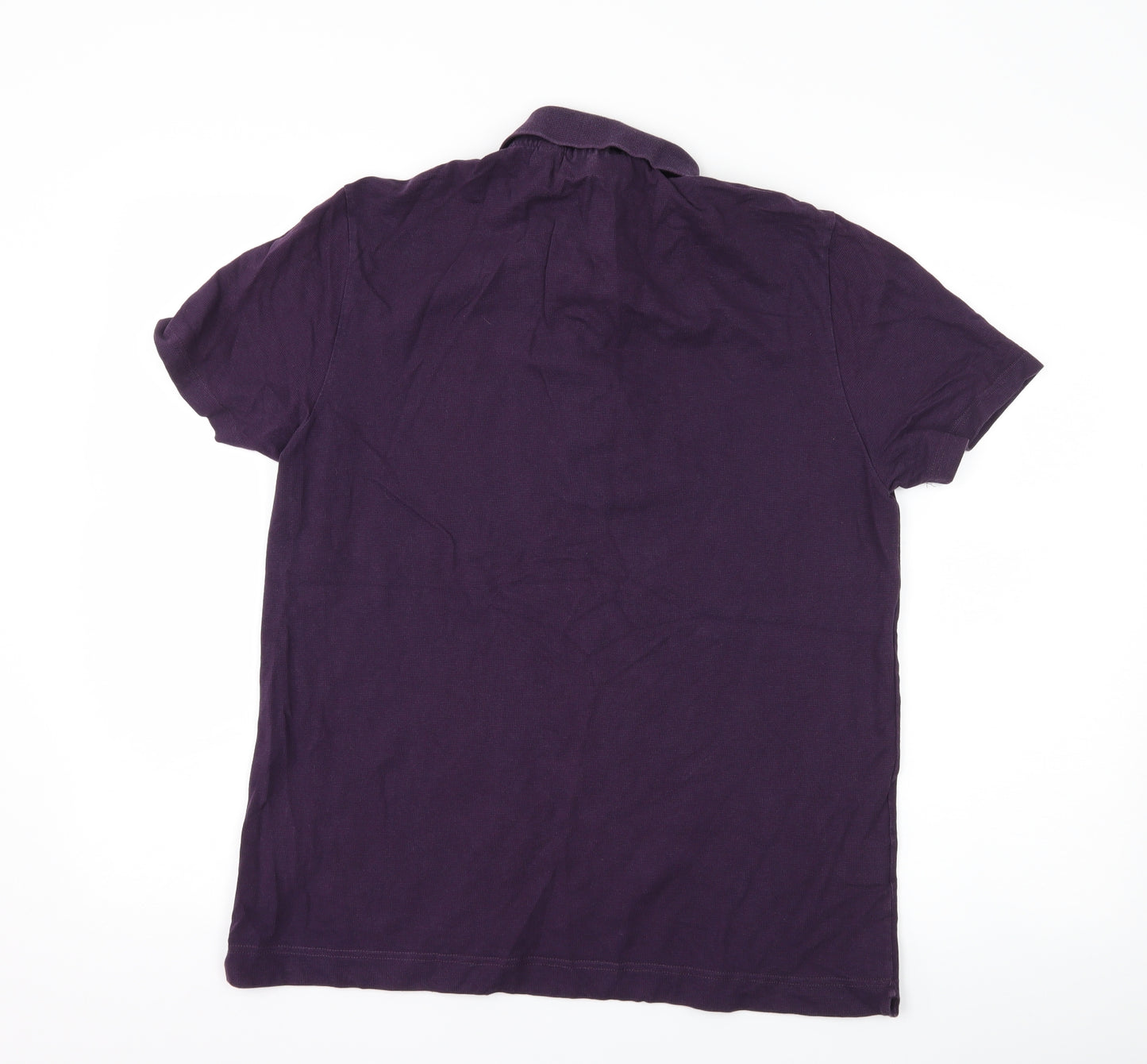 Lacoste Mens Purple    Polo Size L