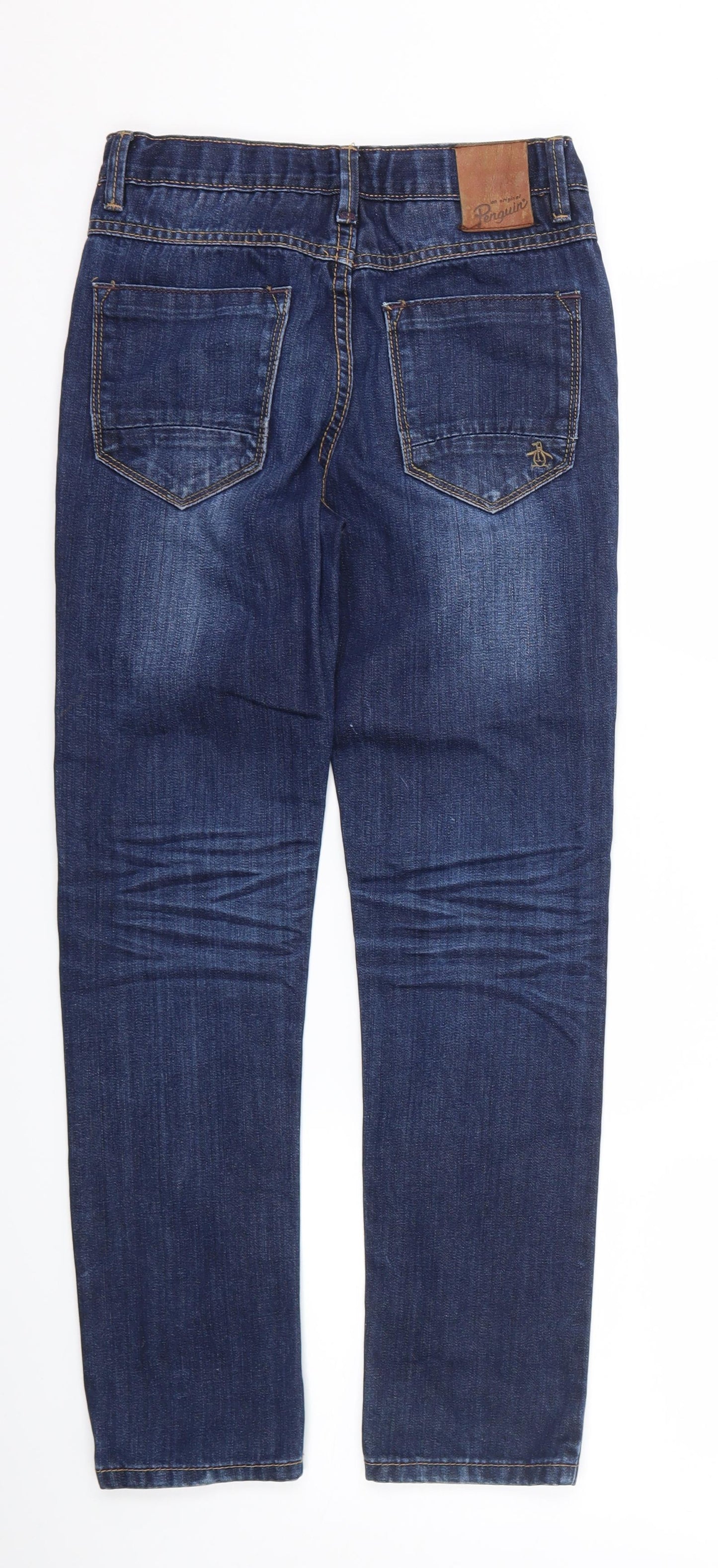 Penguin Boys Blue  Denim Straight Jeans Size 10-11 Years