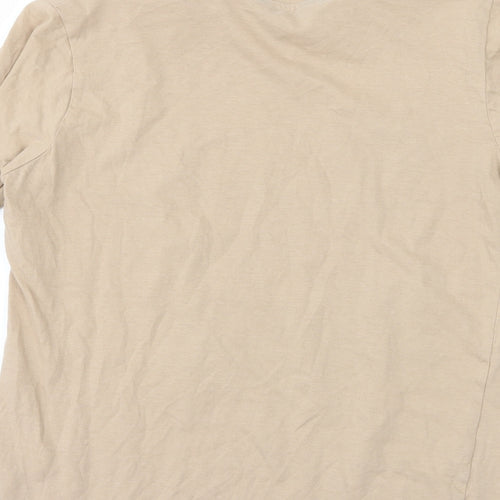 New Look Womens Brown   Basic T-Shirt Size 10  - love