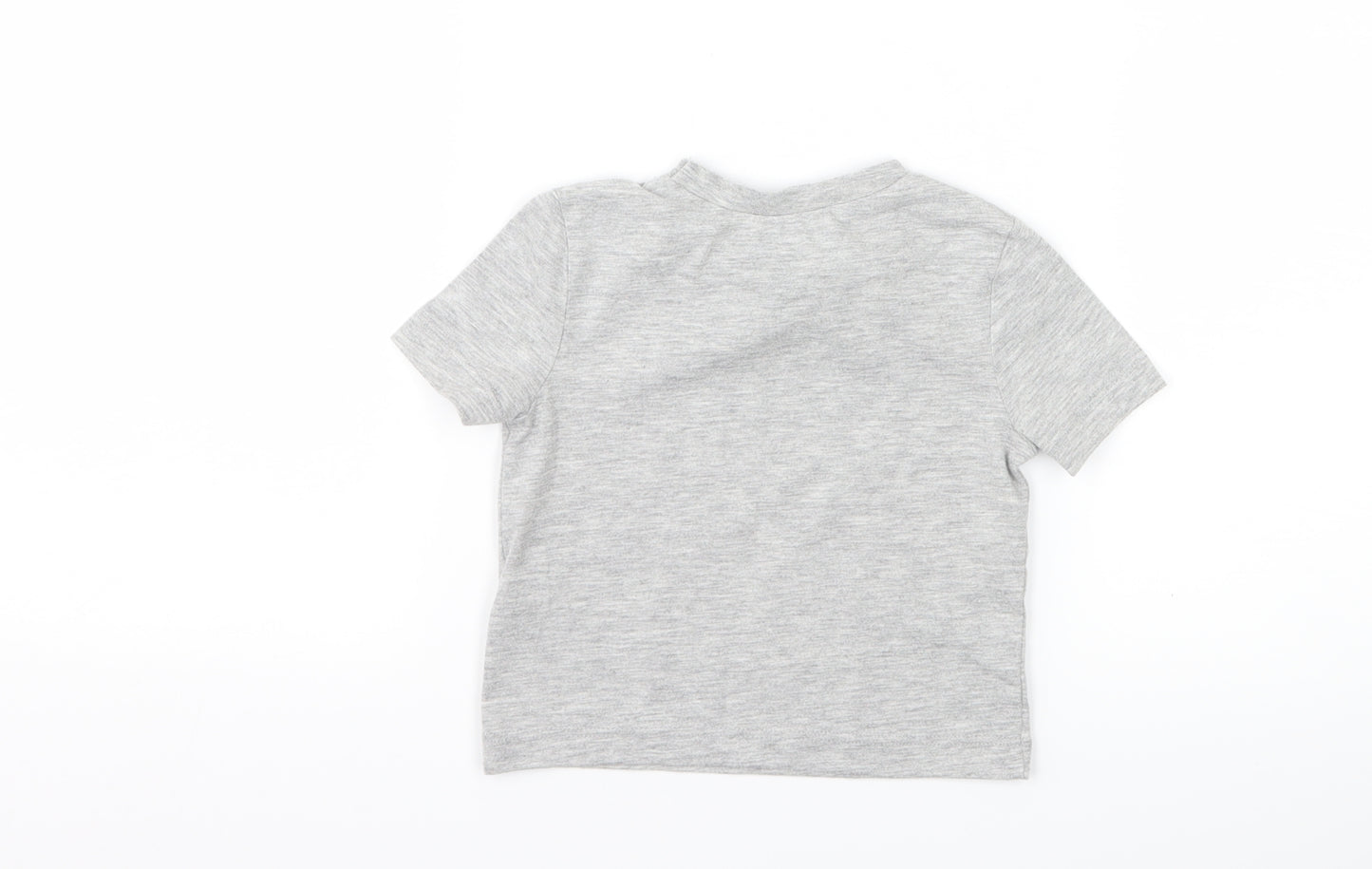 Very  Boys Grey   Basic T-Shirt Size 6-9 Months  - Little Brother