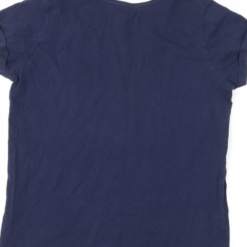 Primark Girls Blue   Basic T-Shirt Size 14-15 Years  - Team Floss Unicorn