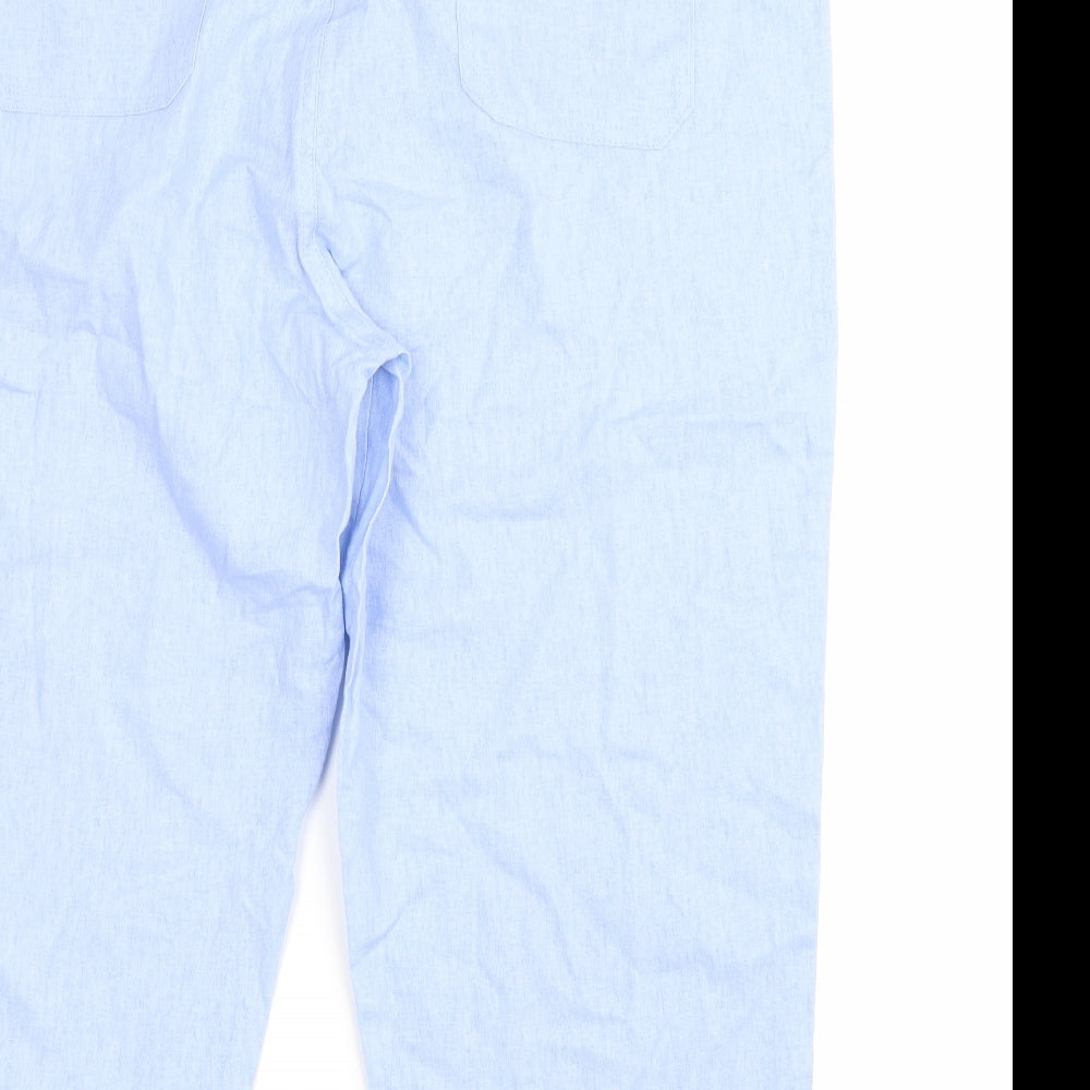 Atmosphere Womens Blue   Cropped Trousers Size 20