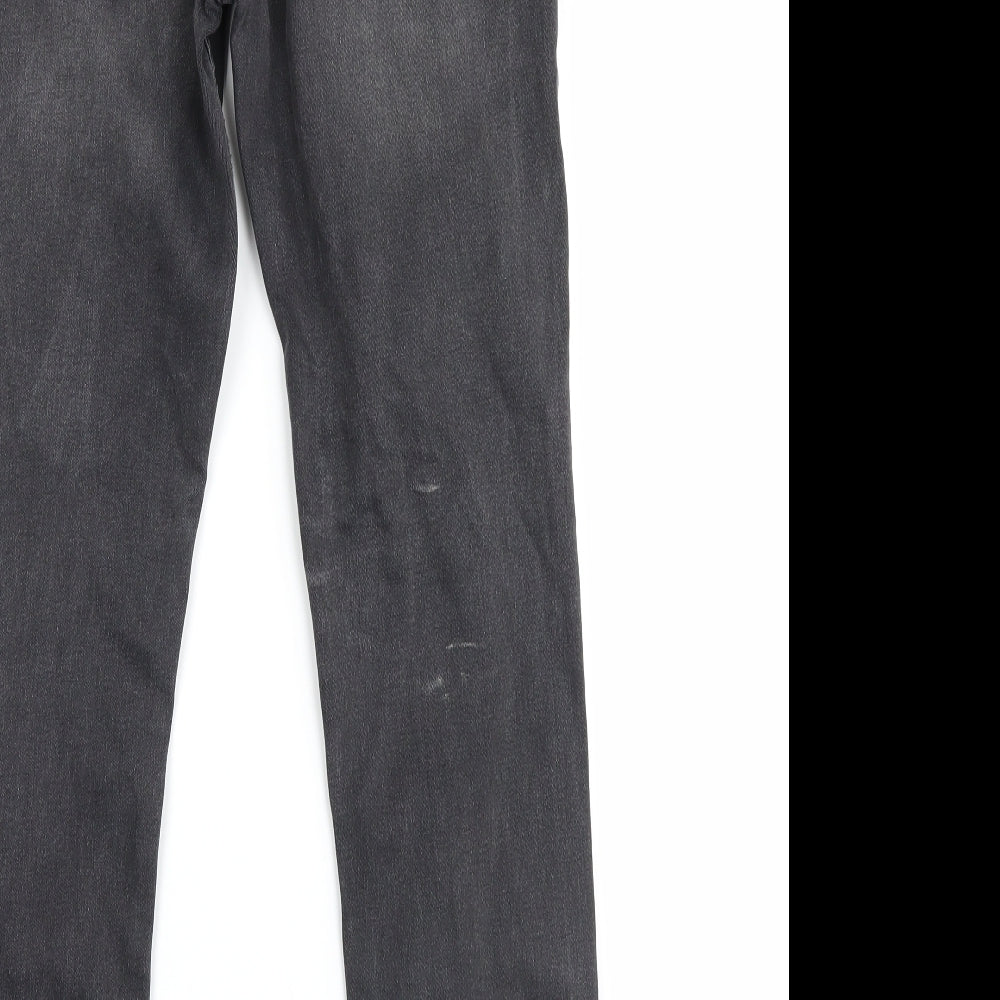 denim co Boys Grey  Denim Skinny Jeans Size 14-15 Years