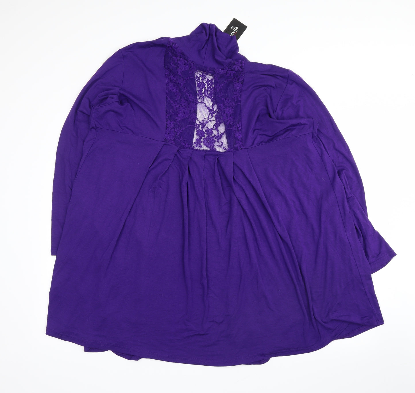 Nouvelle Womens Purple   Cardigan Jumper Size 24