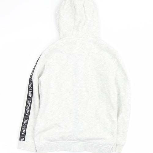 Primark Boys White   Full Zip Hoodie Size 7-8 Years  - #awesome