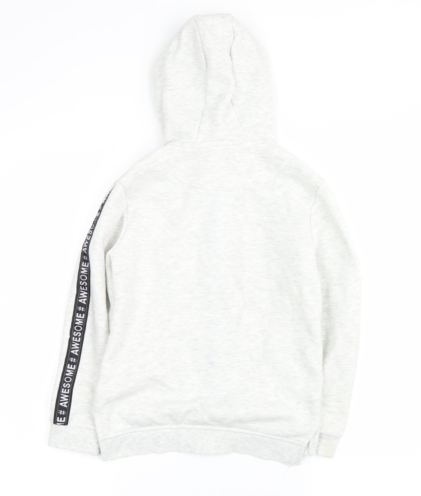 Primark Boys White   Full Zip Hoodie Size 7-8 Years  - #awesome