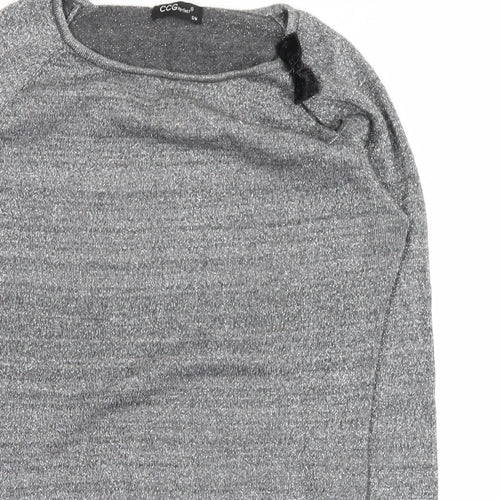 ccgperfect Womens Silver   Pullover Jumper Size S