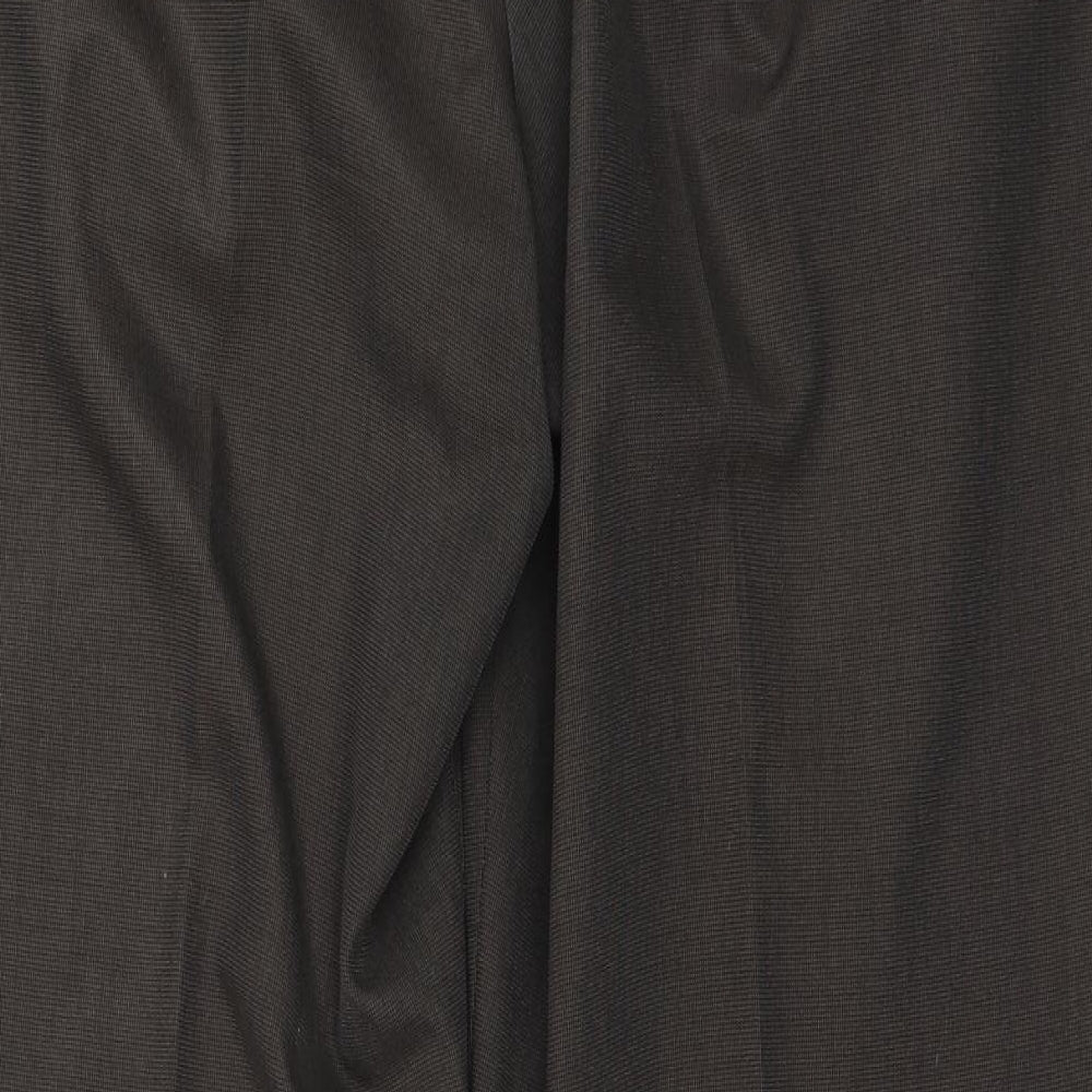 Marks and Spencer Mens Brown   Trousers  Size 38 in L31 in