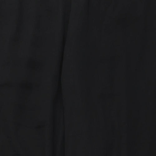 H&M Womens Black   Trousers  Size 24 L28 in
