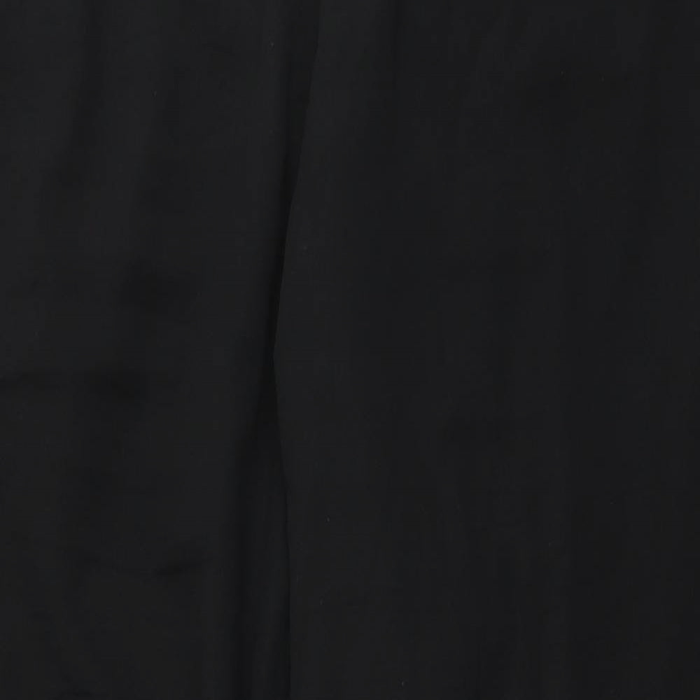 H&M Womens Black   Trousers  Size 24 L28 in
