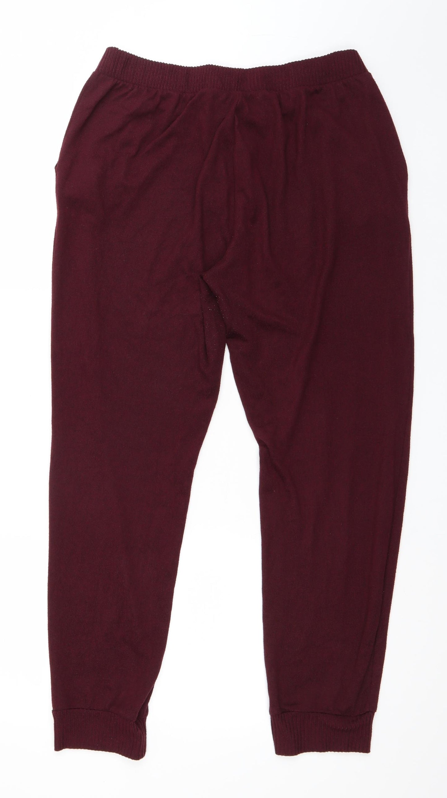 George Womens Purple   Jogger Trousers Size 12 L28 in