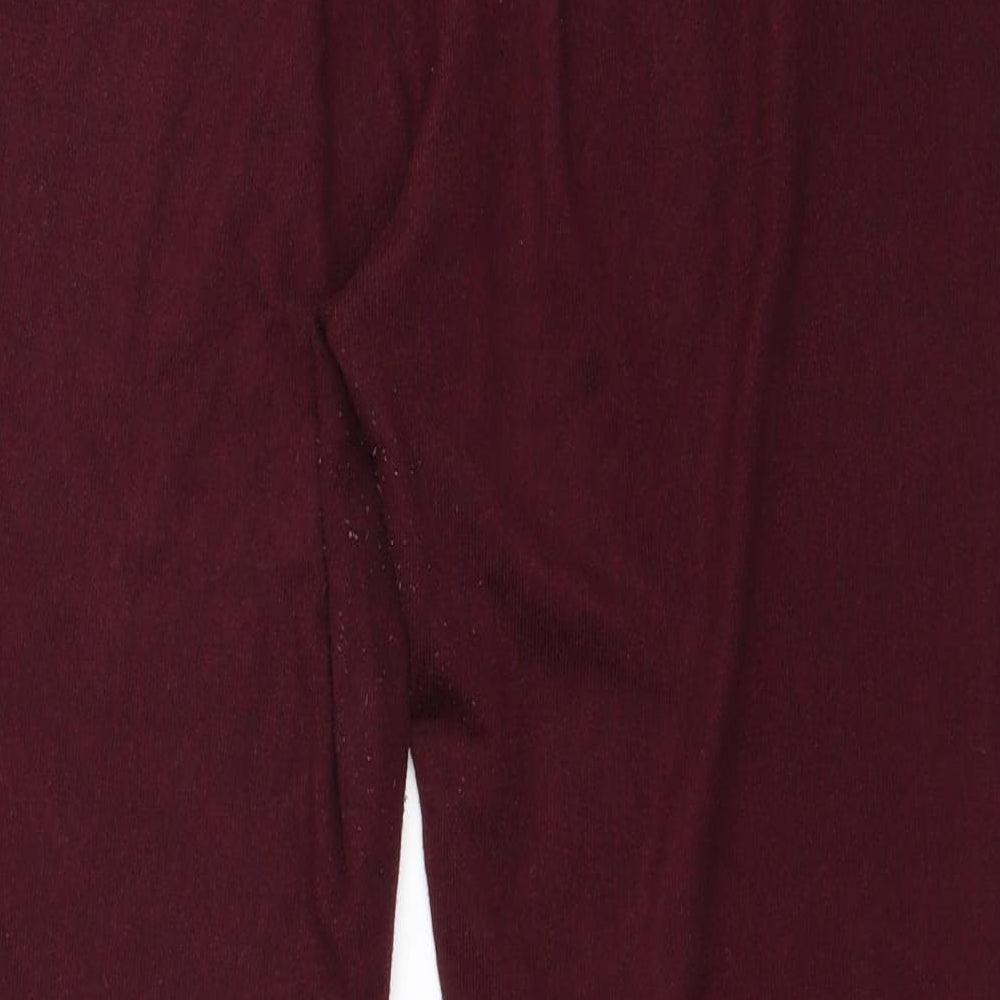 George Womens Purple   Jogger Trousers Size 12 L28 in