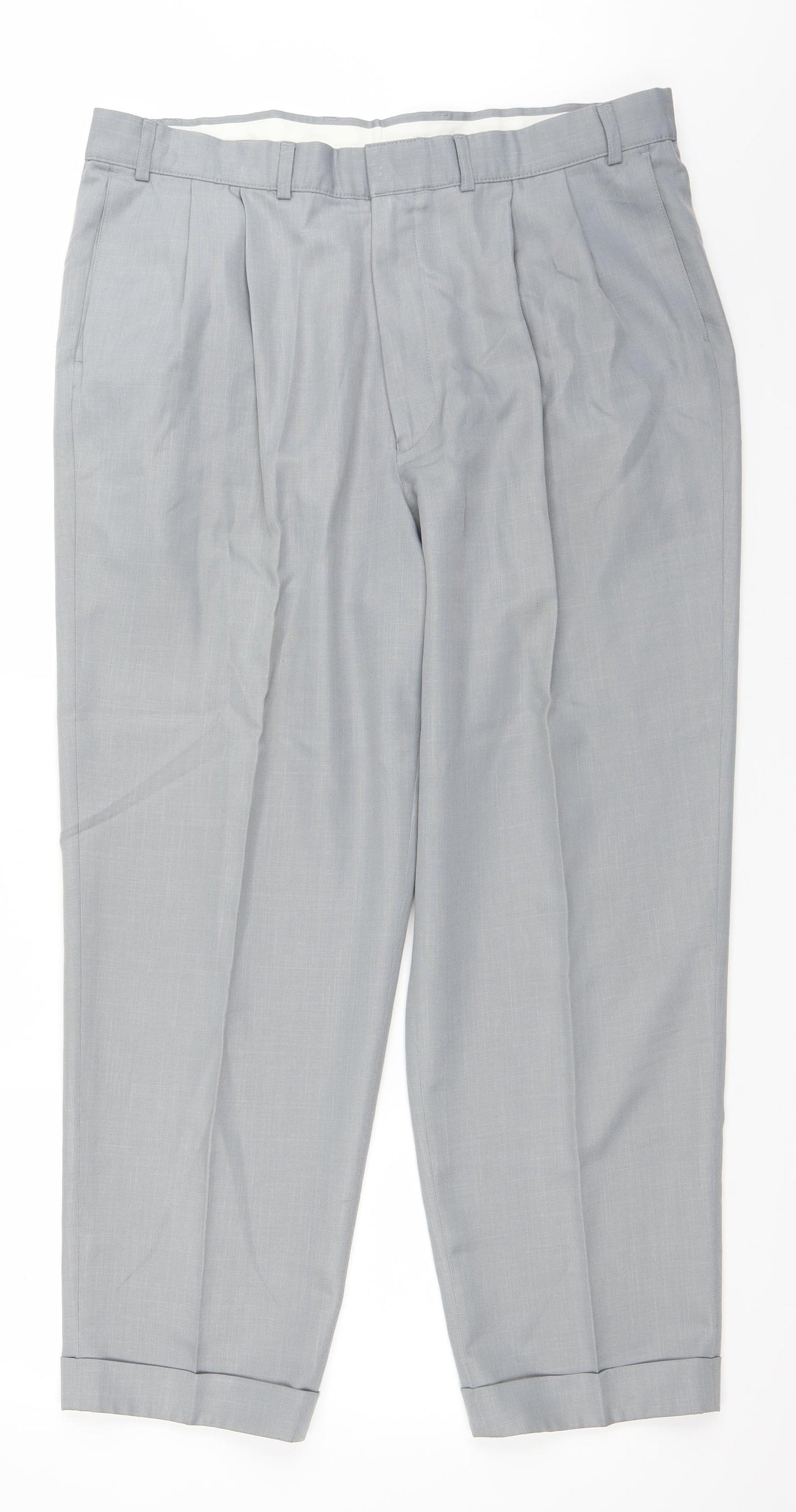 Marks and Spencer Mens Grey   Trousers  Size 38 in L29 in