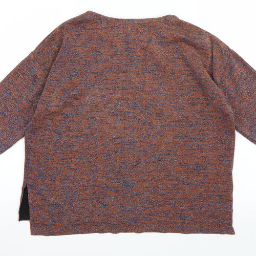 George Womens Orange   Pullover Jumper Size 12