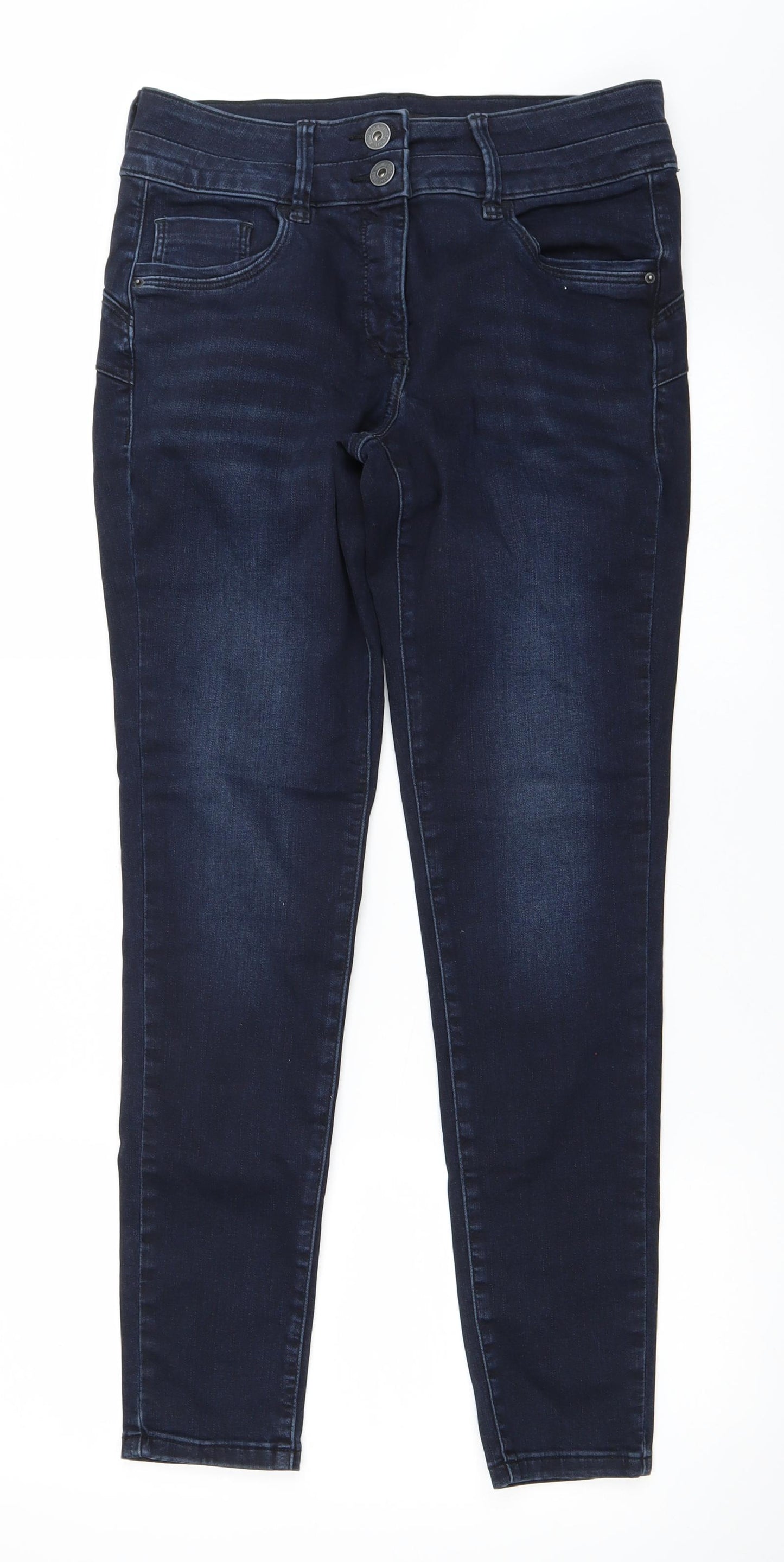 NEXT Womens Blue   Skinny Jeans Size 12 L29 in