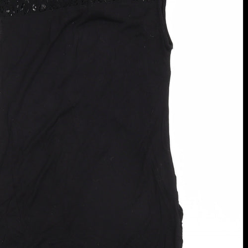 H&M Womens Black   Basic T-Shirt Size S