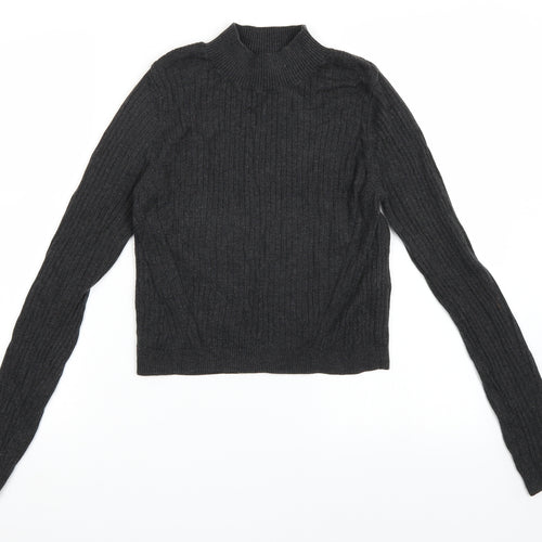 Topshop Womens Grey   Pullover Jumper Size 14