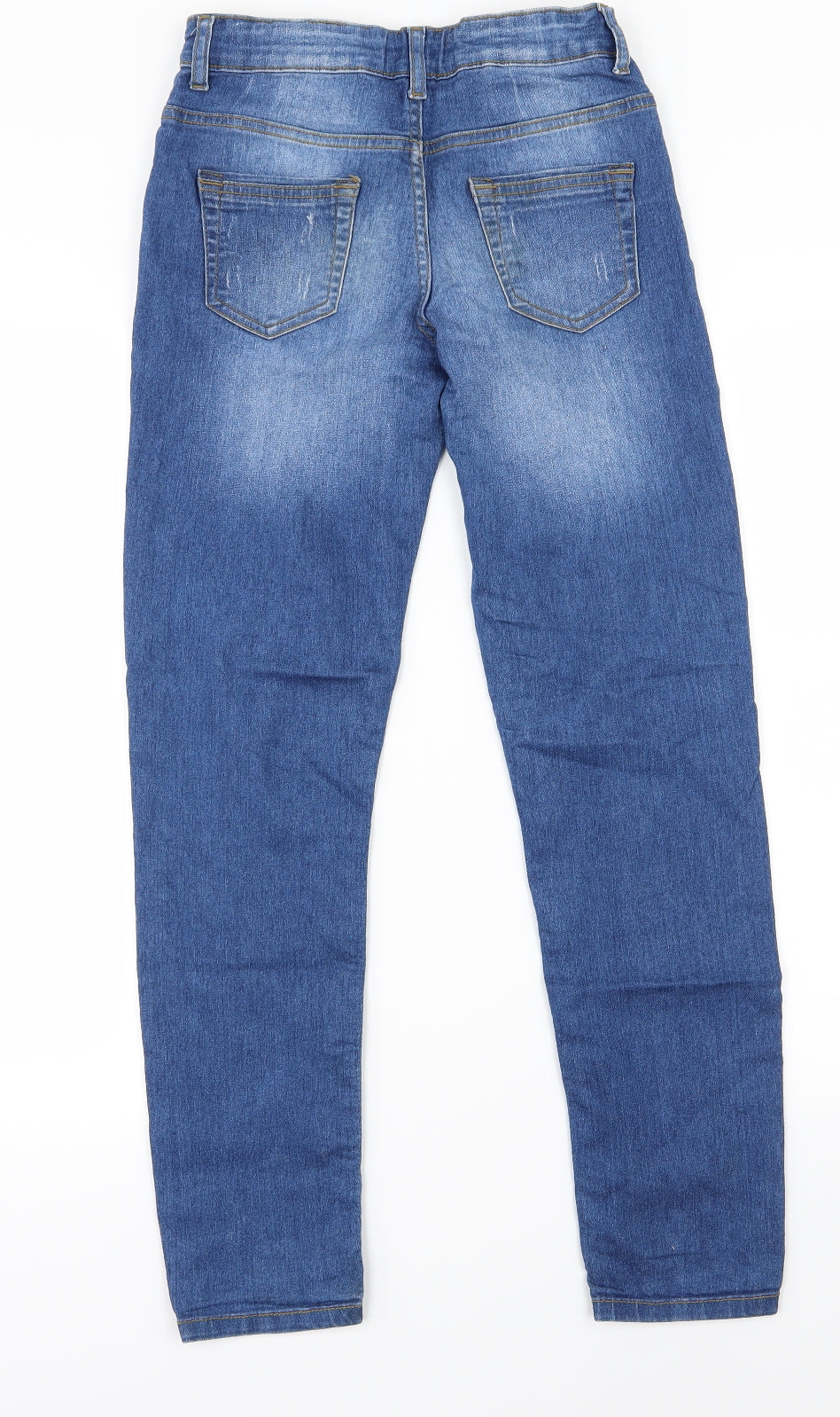 Denim co Girls Blue   Straight Jeans Size 11-12 Years - hearts