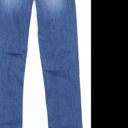 Denim co Girls Blue   Straight Jeans Size 11-12 Years - hearts
