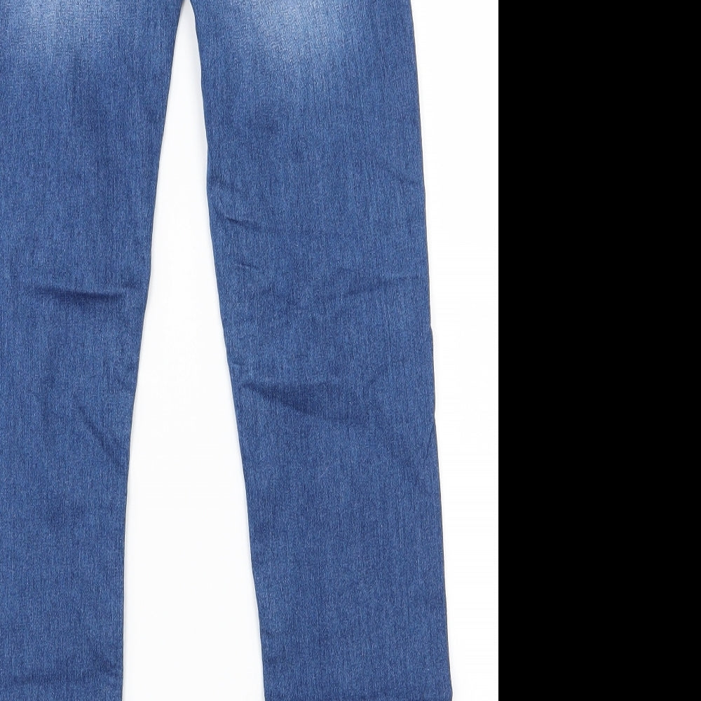 Denim co Girls Blue   Straight Jeans Size 11-12 Years - hearts