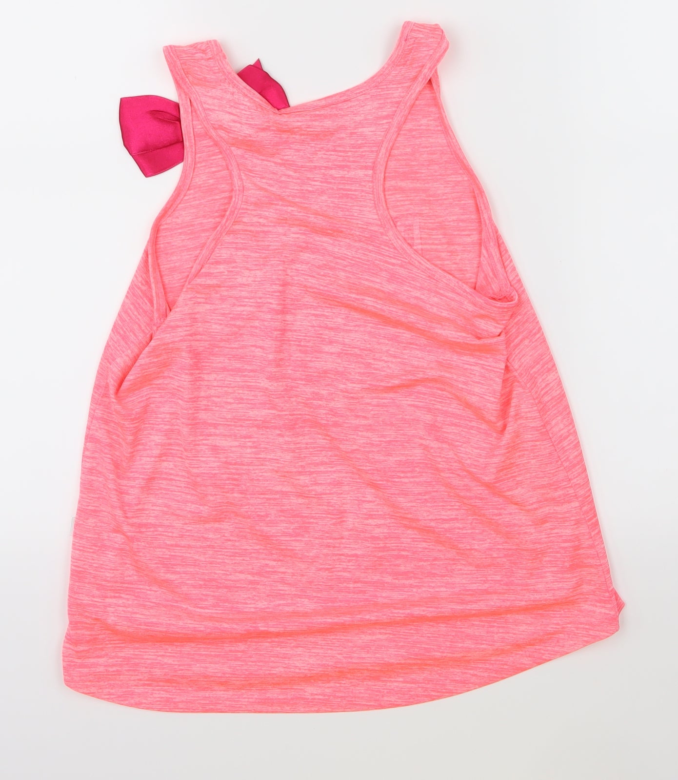 Jojo Siwa Girls Pink   Basic Tank Size 12-13 Years  - Bows make everything better