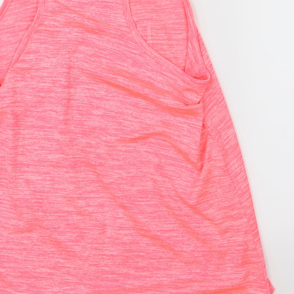 Jojo Siwa Girls Pink   Basic Tank Size 12-13 Years  - Bows make everything better