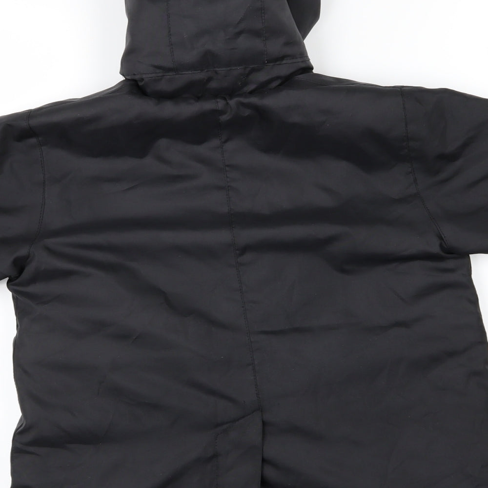 uniformity Boys Black   Basic Coat Coat Size 13-14 Years