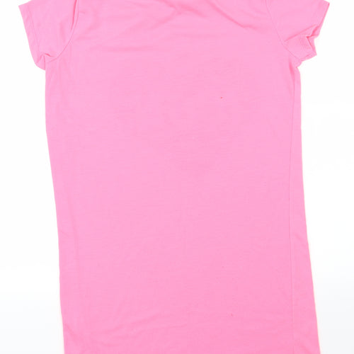 Primark Girls Pink   Basic T-Shirt Size 11-12 Years  - style icon