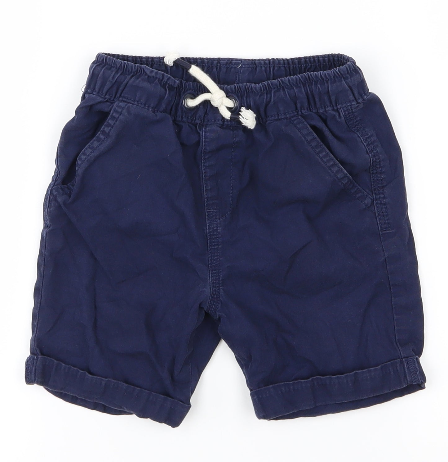 George Boys Blue   Cargo Shorts Size 3-4 Years