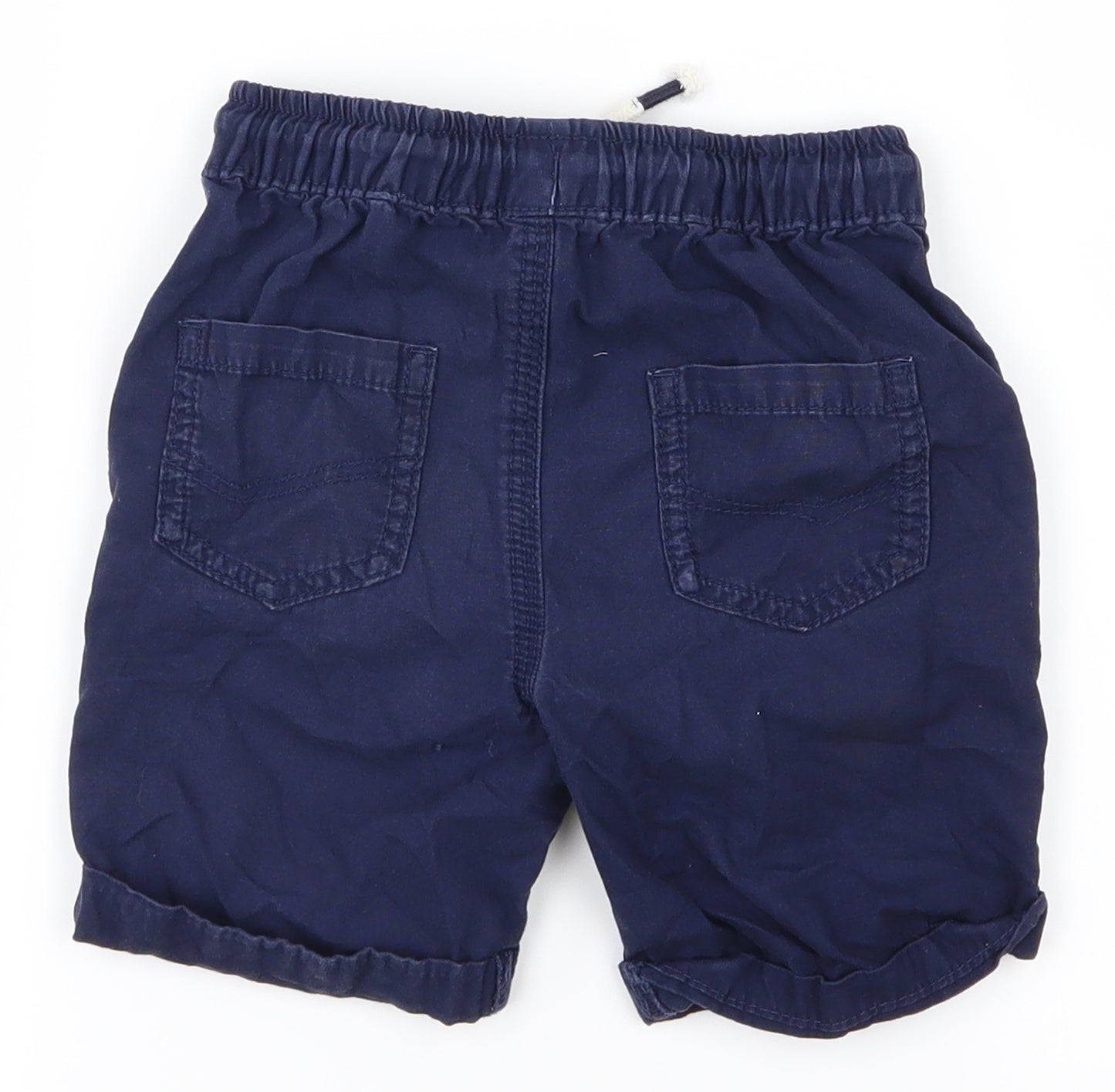 George Boys Blue   Cargo Shorts Size 3-4 Years