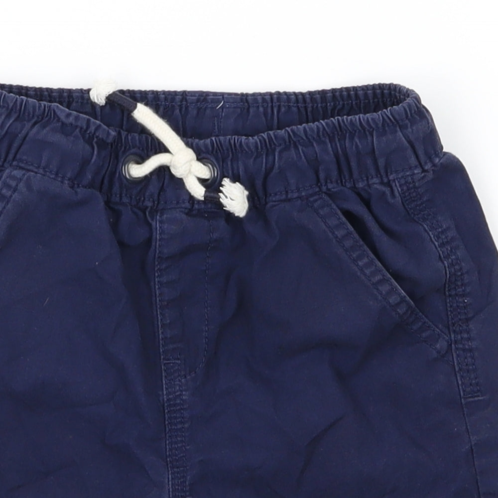 George Boys Blue   Cargo Shorts Size 3-4 Years