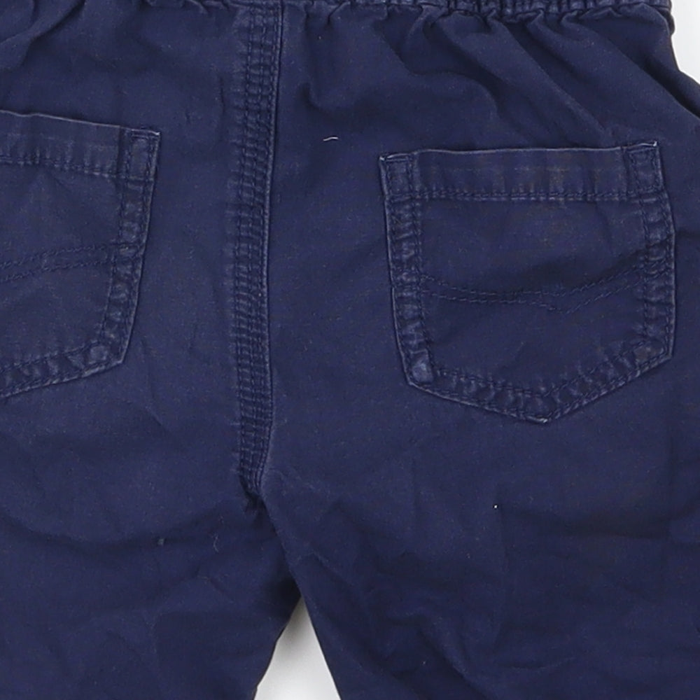 George Boys Blue   Cargo Shorts Size 3-4 Years
