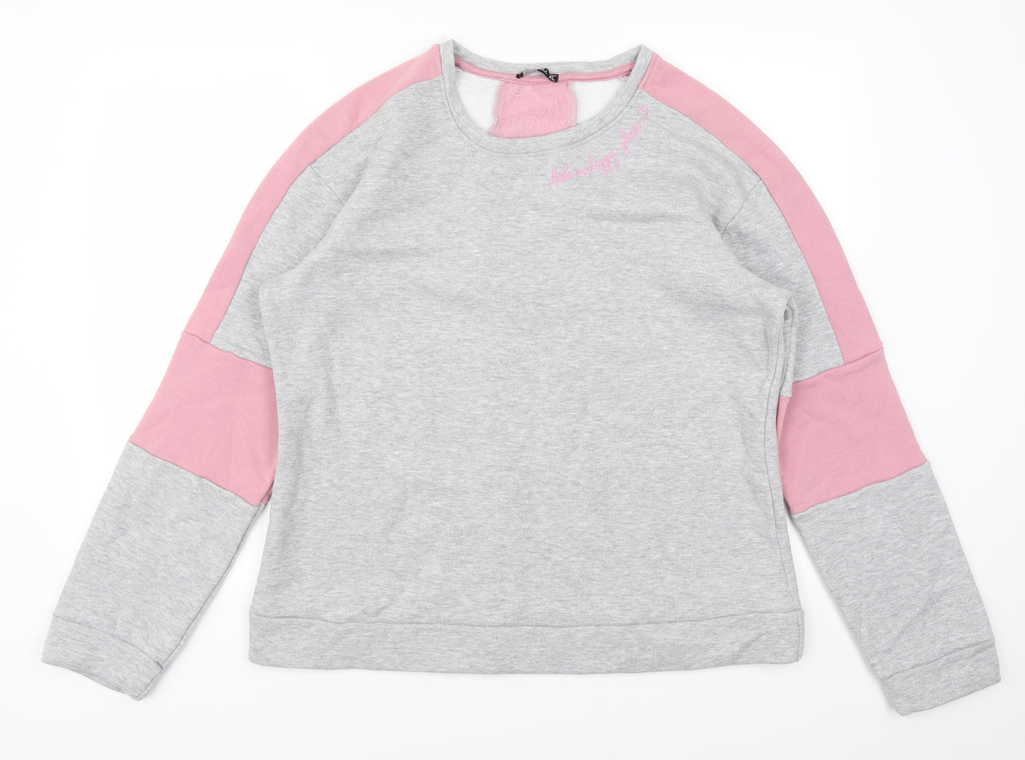 stitch and soul Womens Grey   Pullover Jumper Size XL