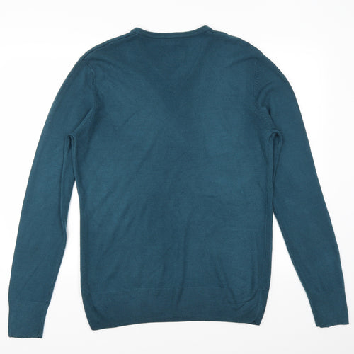 F&F Mens Blue   Pullover Jumper Size L