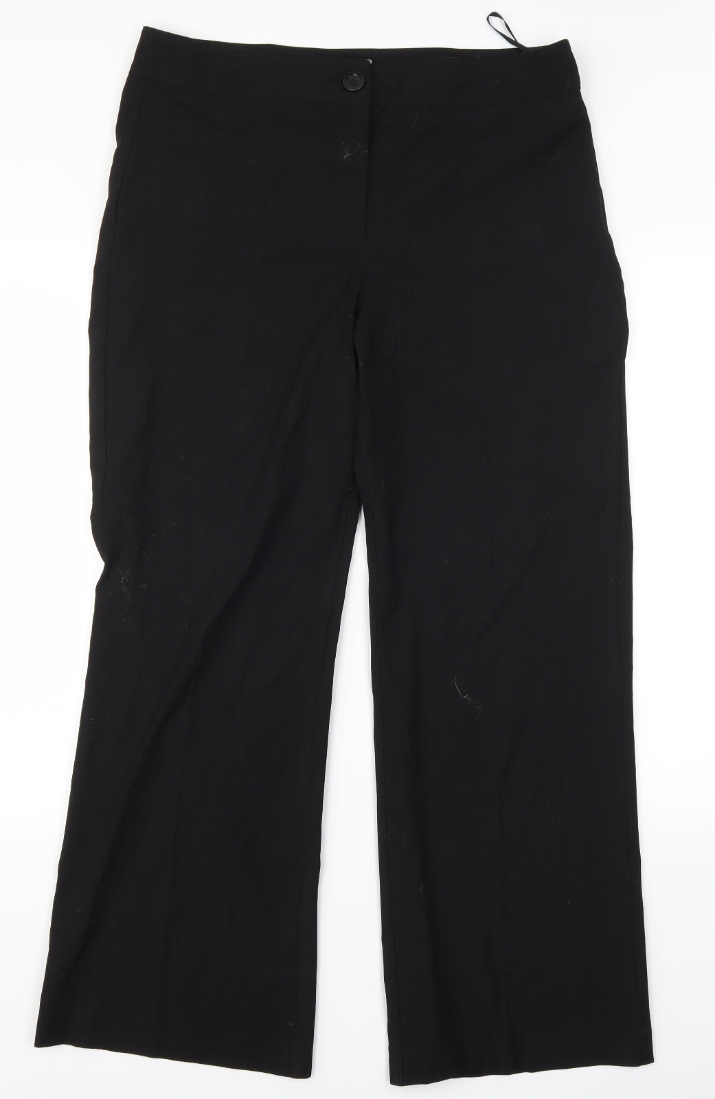 Per Una Womens Black   Trousers  Size 14 L30 in