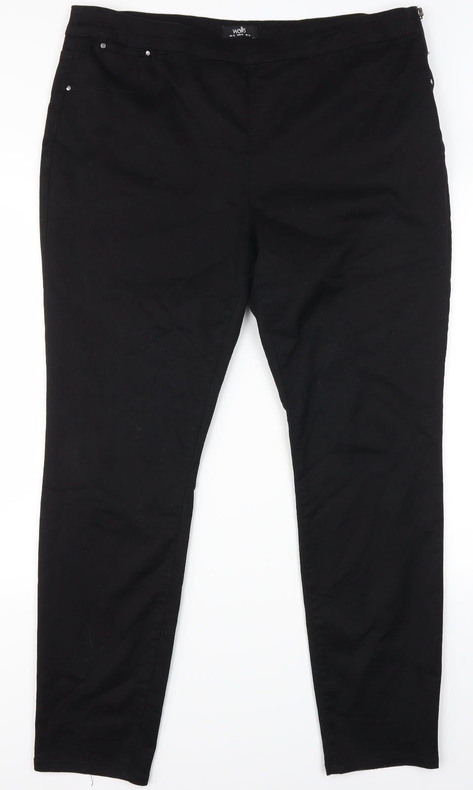 Wallis Womens Black   Jegging Leggings Size 18 L30 in