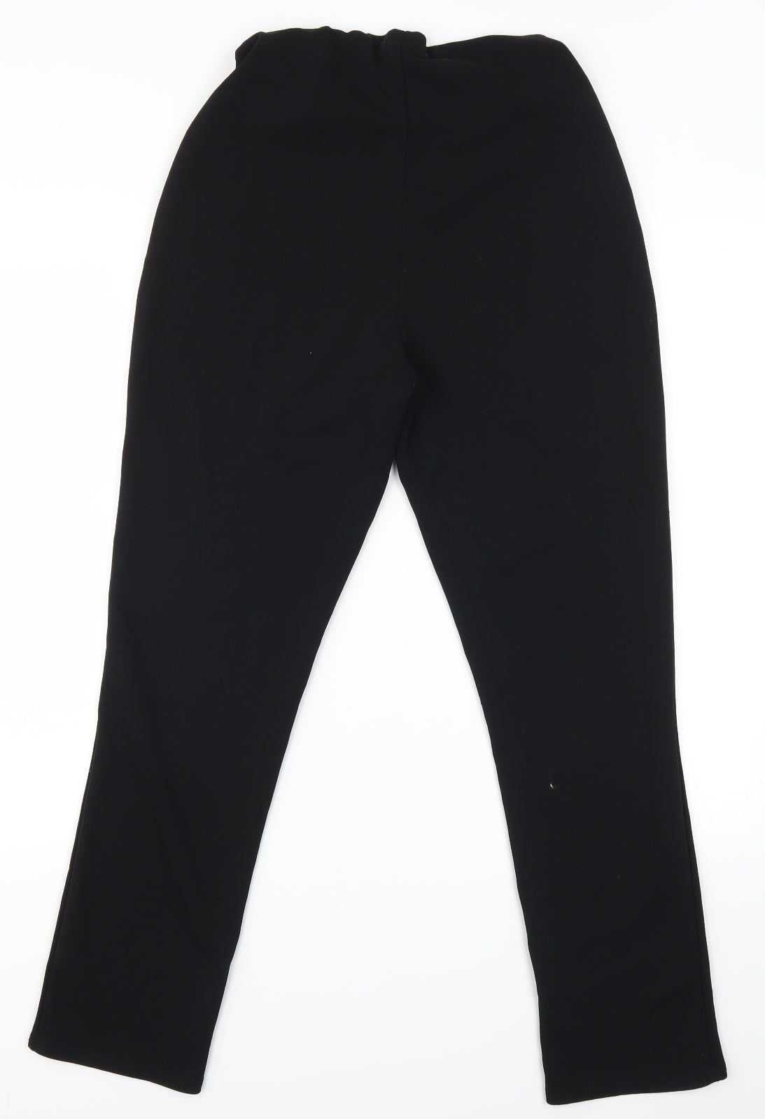 PRETTYLITTLETHING Womens Black   Trousers  Size 14 L27 in