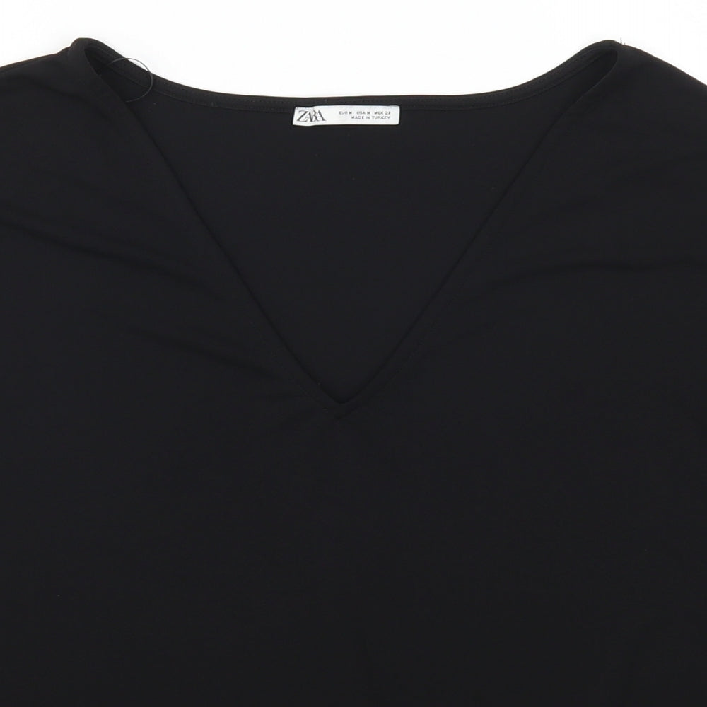 Zara Womens Black   Basic Blouse Size M