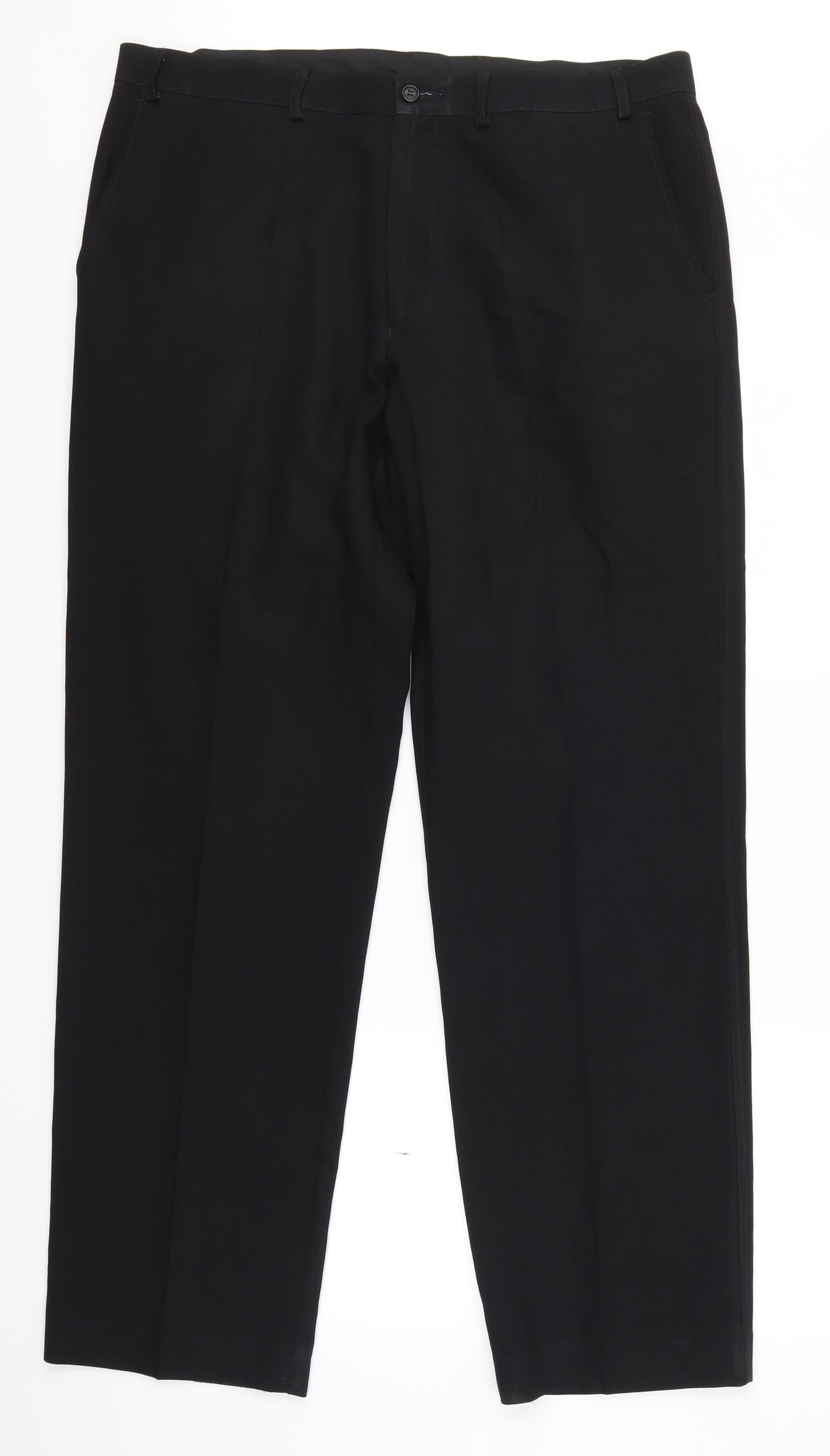 Marks and Spencer Mens Black   Trousers  Size 38 L33 in
