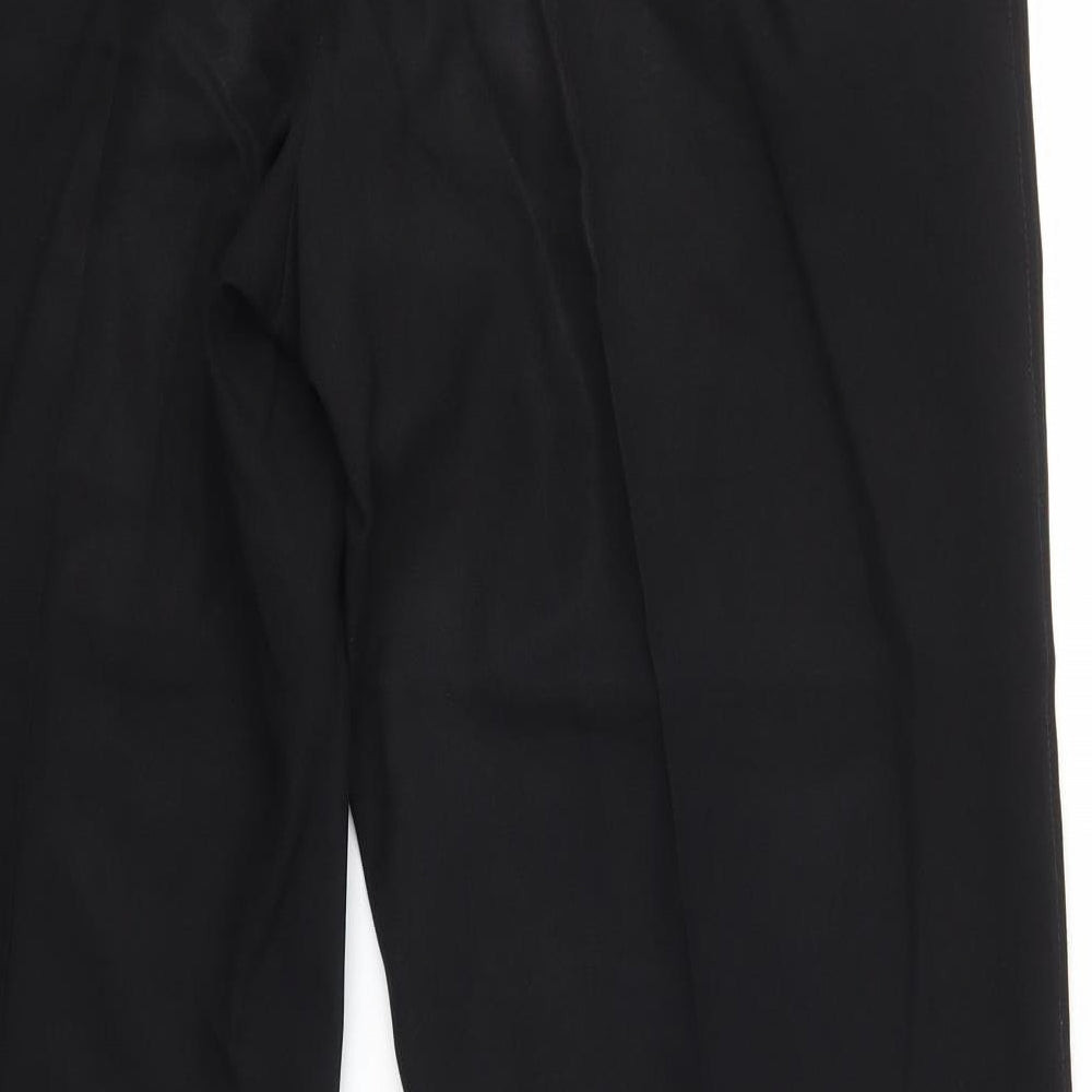 Marks and Spencer Mens Black   Trousers  Size 38 L33 in