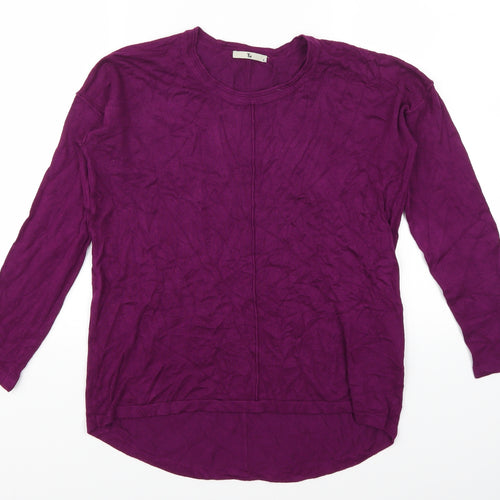 tu  Womens Purple   Pullover Jumper Size 8