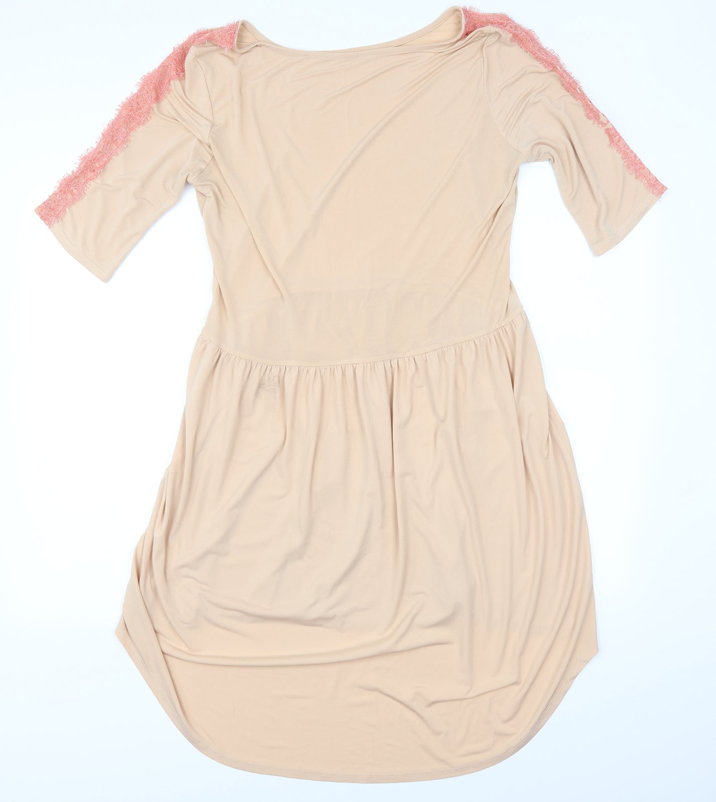 Be Beau Womens Pink   Fit & Flare  Size 14