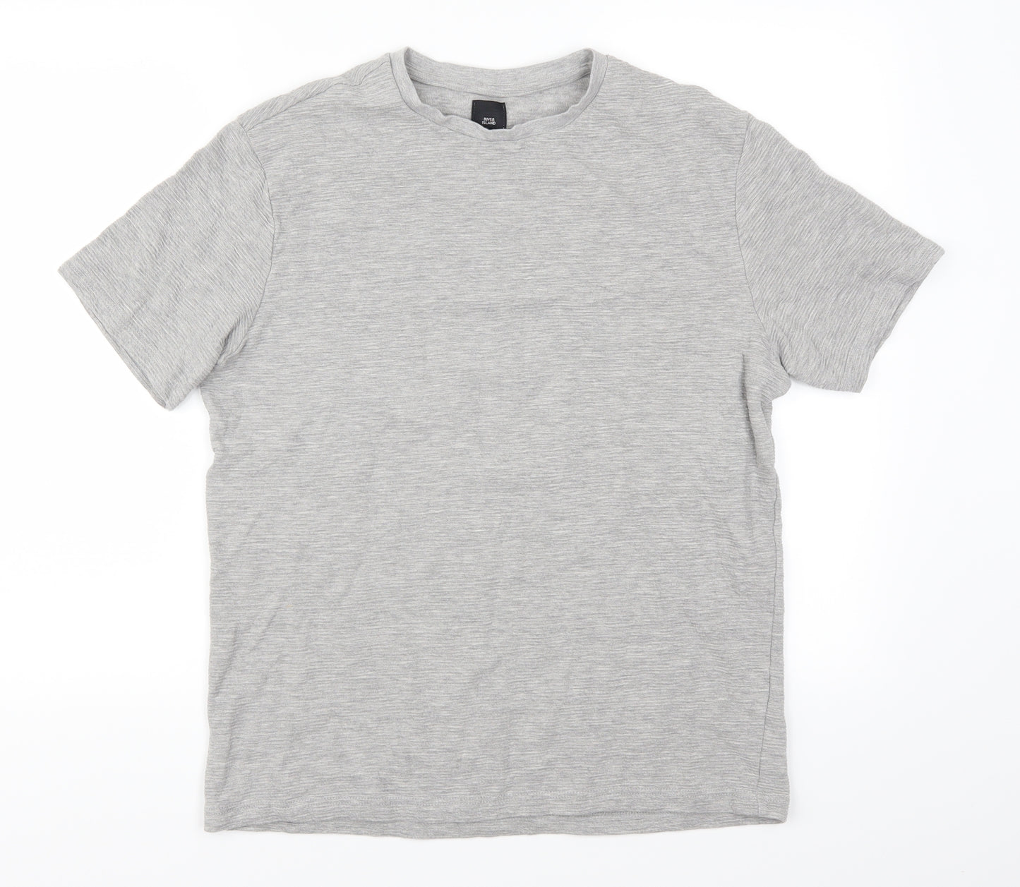 River Island Womens Grey   Basic T-Shirt Size M