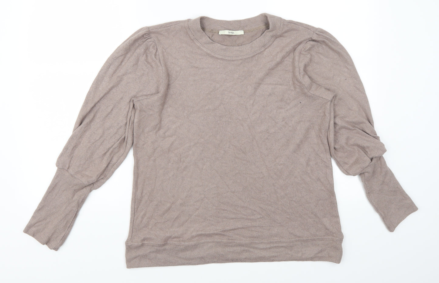 George Womens Brown   Pullover Jumper Size M