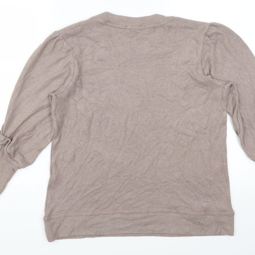George Womens Brown   Pullover Jumper Size M