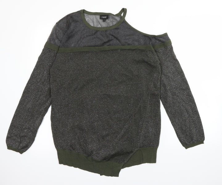 NEXT Womens Green Pullover Jumper Size 14