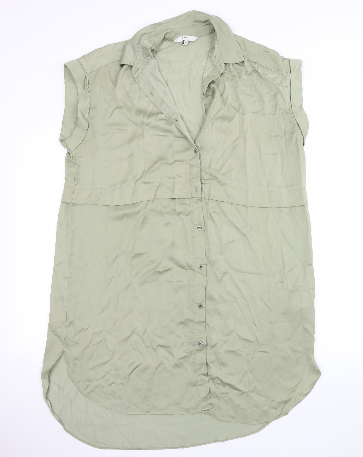 NEXT Womens Green   Shirt Dress  Size 14